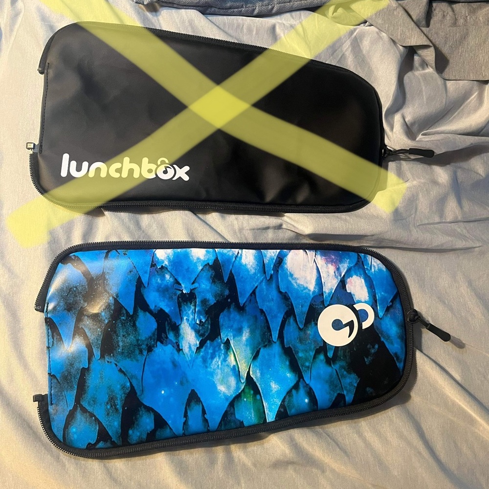 Lunchbox Packs Blue Fins Skin